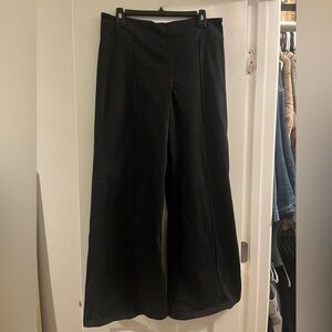 American eagle Wide-Leg Black Pants.  Pull on, khaki material
